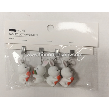 Easter Rabbit Tablecloth Clip